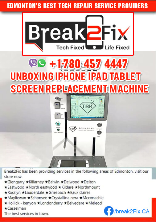 Unboxing iPhone Screen Replacement Machine