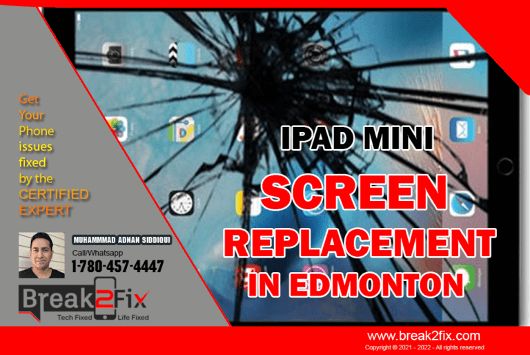iPad Mini Screen Replacement In Edmonton