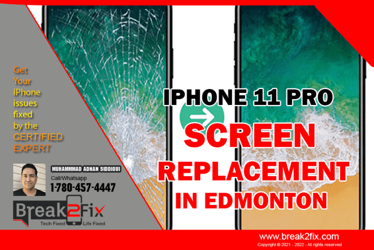 iPhone 11 pro Max Screen Replacement in Edmonton: The Best iPhone Repairing Service