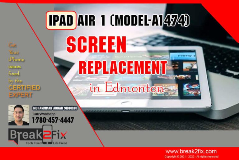 iPad Air 1 (Model-A1474) Screen LCD Battery Repalcement: Break2Fix